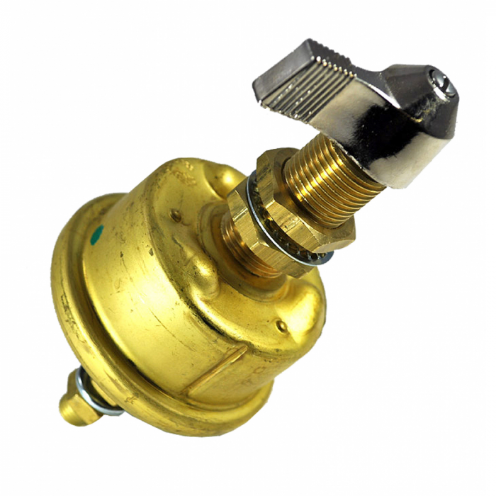 Cole Hersee Cole Hersee Single Pole Brass Battery Switch w/Faceplate 175 Amp Continuous 800 Amp Intermittent - $52.99 at Everest