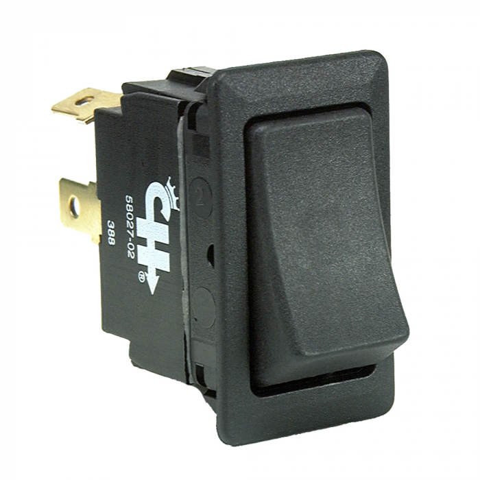 Cole Hersee Cole Hersee Sealed Rocker Switch Non-Illuminated SPST (On)-Off 2 Blade - $10.99 at Everest