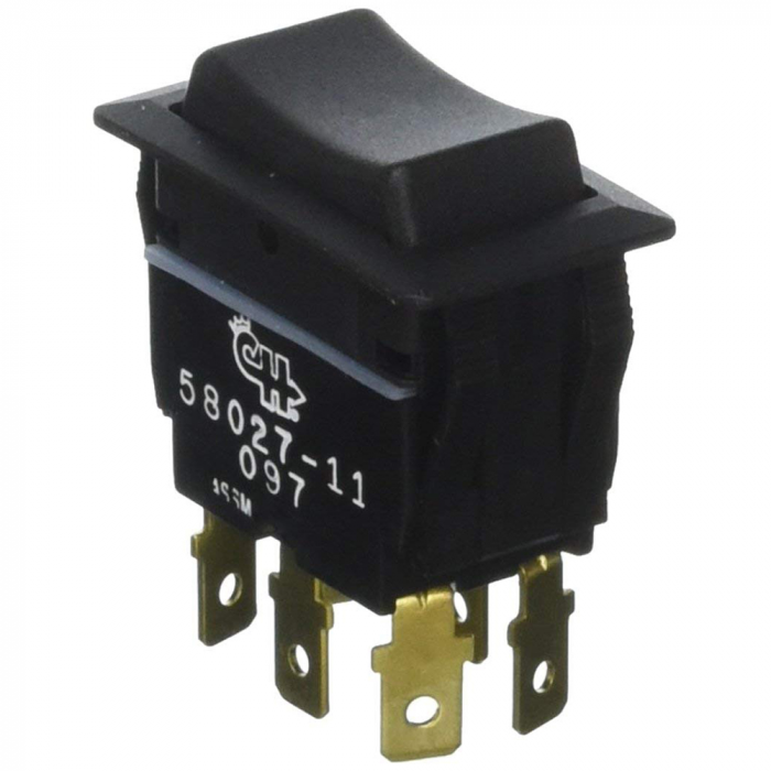 Cole Hersee Cole Hersee Sealed Rocker Switch Non-Illuminated DPDT (On)-Off-(On) 6 Blade - $15.99 at Everest