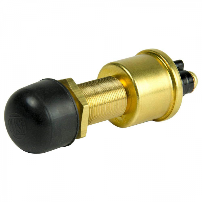 Cole Hersee Cole Hersee Heavy Duty Push Button Switch w/Rubber Cap SPST Off-On 2 Screw - 35A - $22.99 at Everest