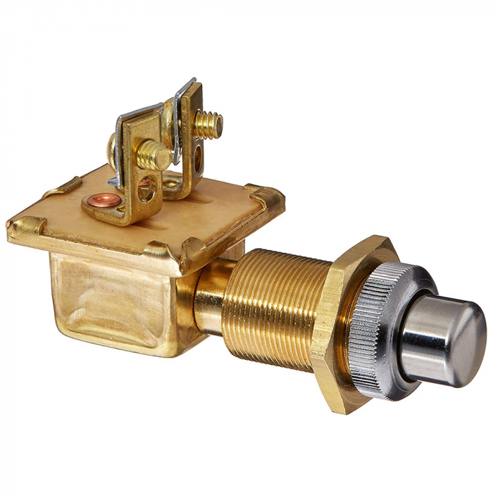 Cole Hersee Cole Hersee Heavy Duty Push Button Switch w/Gasket Seal SPST Off-On 2 Screw - 10A - $20.99 at Everest
