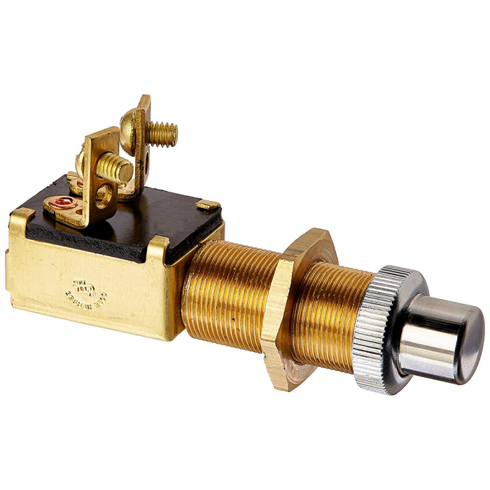 Cole Hersee Cole Hersee Heavy Duty Push Button Switch SPST Off-On 2 Screw - $25.99 at Everest