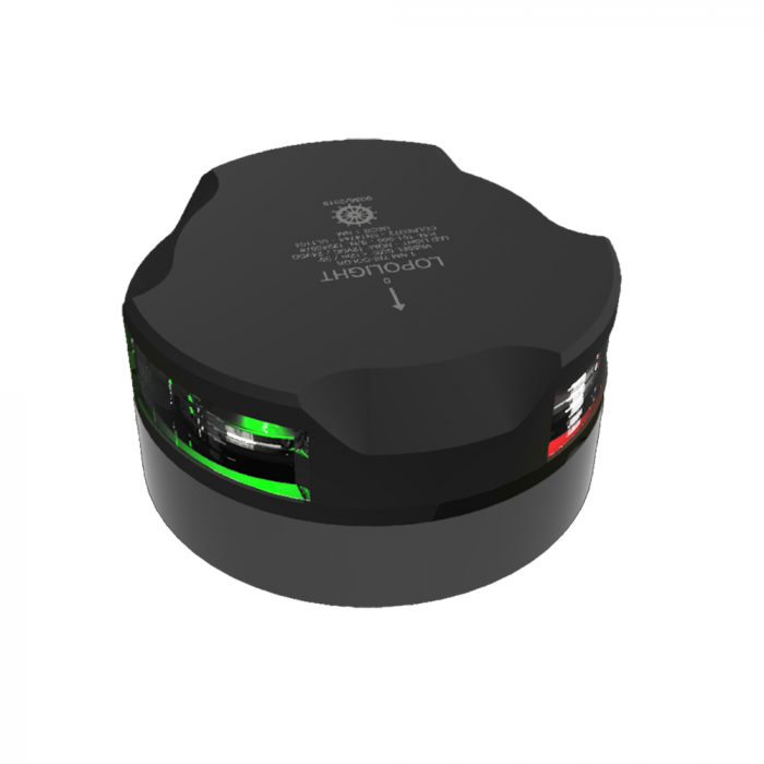 Lopolight Lopolight Series 101-005 - Tri-Color Navigation Light - 1NM - Horizontal Mount -Black Housing - $593.34 at Everest