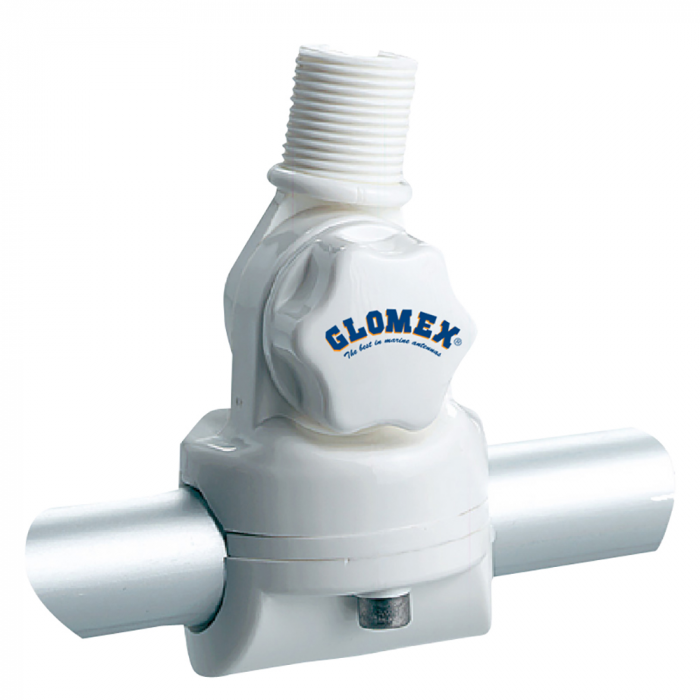 Glomex Marine Antennas Glomex Nylon Rail Mount w/Knobs f/7/8 to 1 Railing - 1 - #14 Thread - $23.00 at Everest