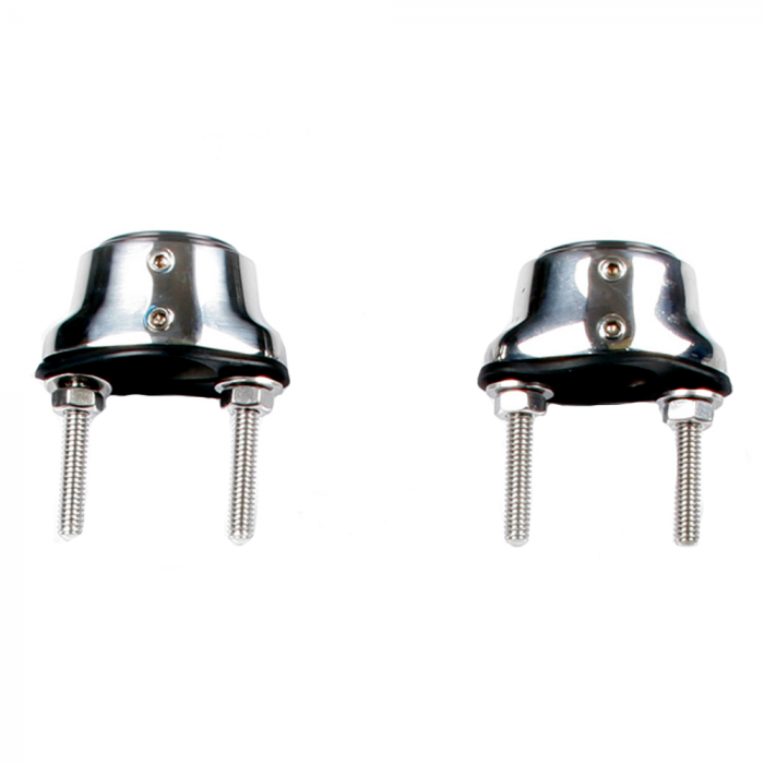 Edson Marine Edson Stainless Steel Pedestal Guard Mounting Feet - Pair - $100.93 at Everest