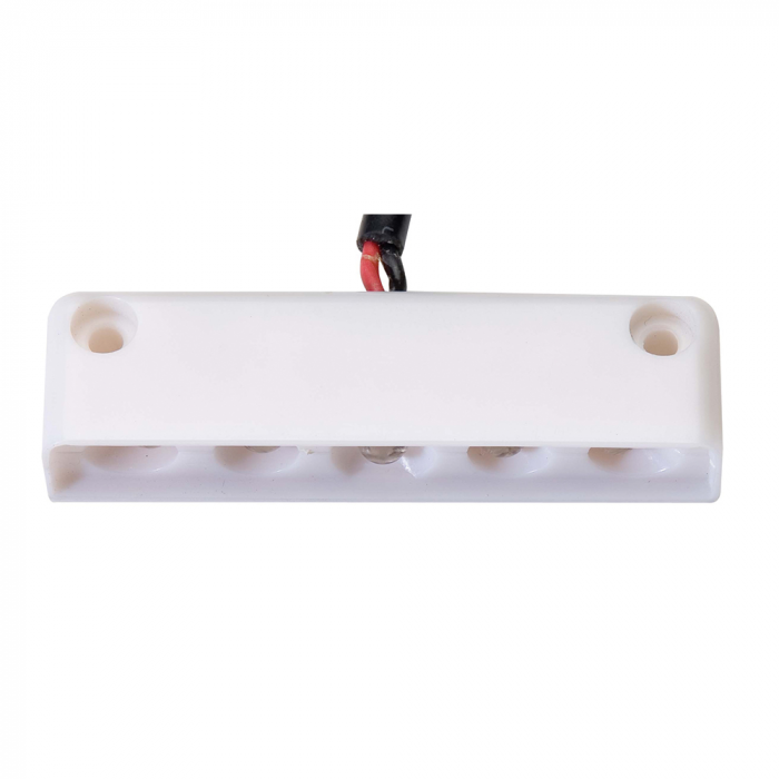 Innovative Lighting 5 LED Surface Mount Step Light - White w/White Case
