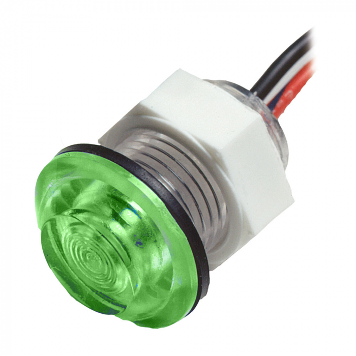 Innovative Lighting Innovative Lighting LED Bulkhead Livewell Light Flush Mount - Green - $12.51 at Everest