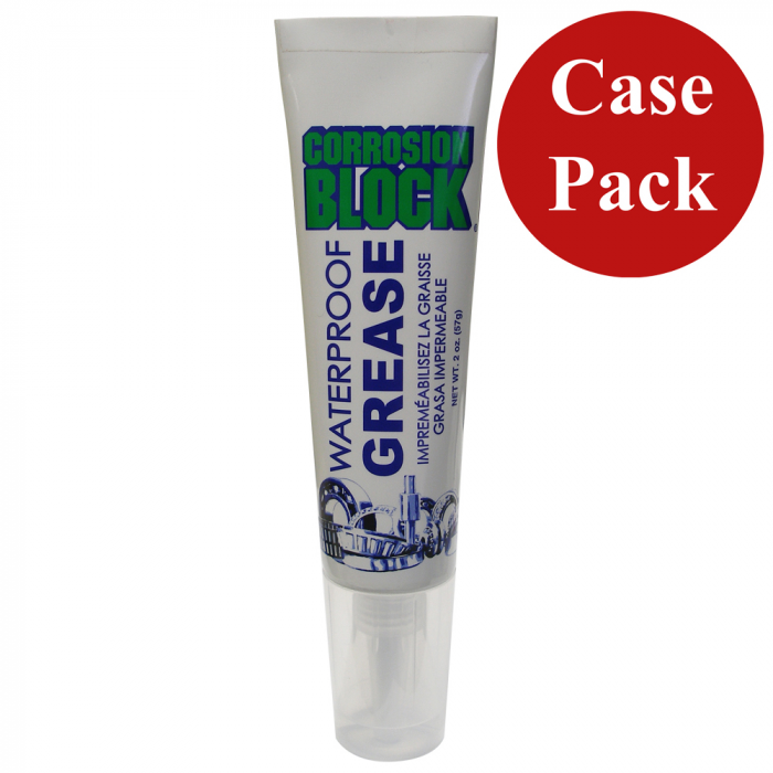 Corrosion Block Corrosion Block High Performance Waterproof Grease - 2oz Tube - Non-Hazmat, Non-Flammable & Non-Toxic *Case of 24* - $309.99 at Everest