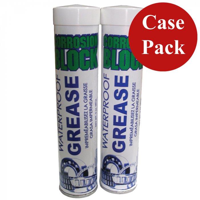 Corrosion Block Corrosion Block High Performance Waterproof Grease - (2)2oz Tube - Non-Hazmat, Non-Flammable & Non-Toxic *Case of 6* - $104.99 at Everest