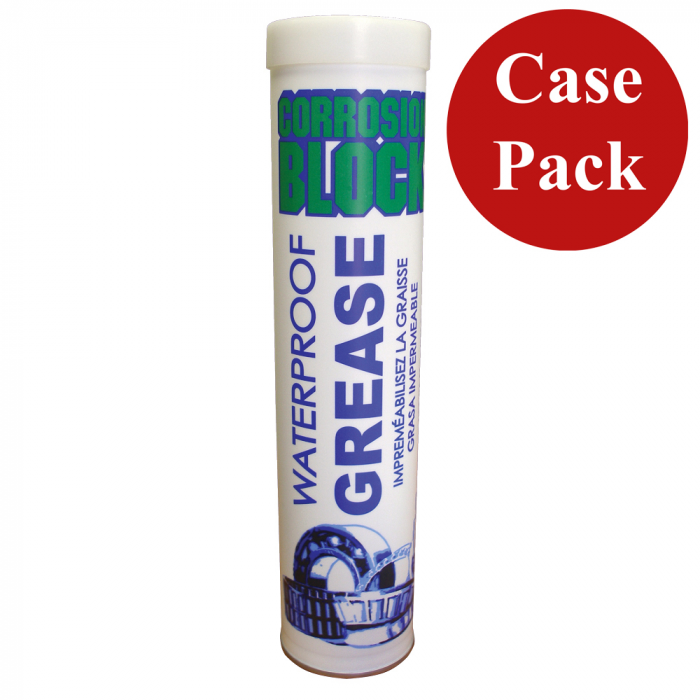 Corrosion Block Corrosion Block High Performance Waterproof Grease - 14oz Cartridge - Non-Hazmat, Non-Flammable & Non-Toxic *Case of 10* - $219.99 at Everest