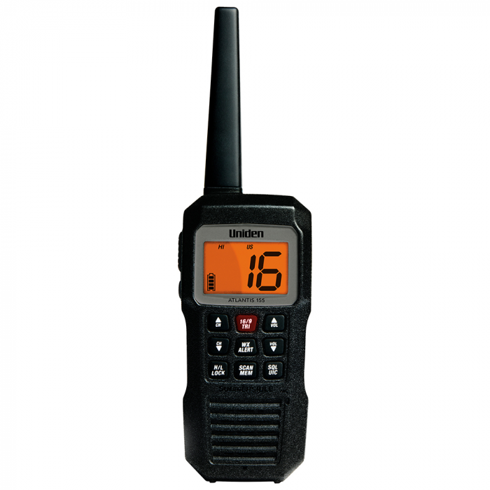 Uniden Uniden Atlantis 155 Handheld Two-Way VHF Floating Marine Radio - $99.99 at Everest