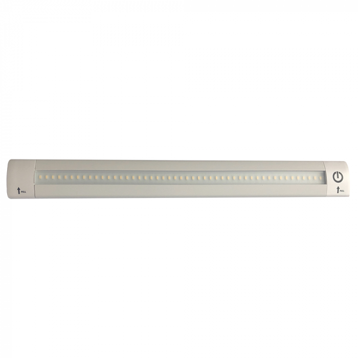 Lunasea Lighting Lunasea 12 Adjustable Linear LED Light w/Built-In Touch Dimmer Switch - Cool White - $63.99 at Everest