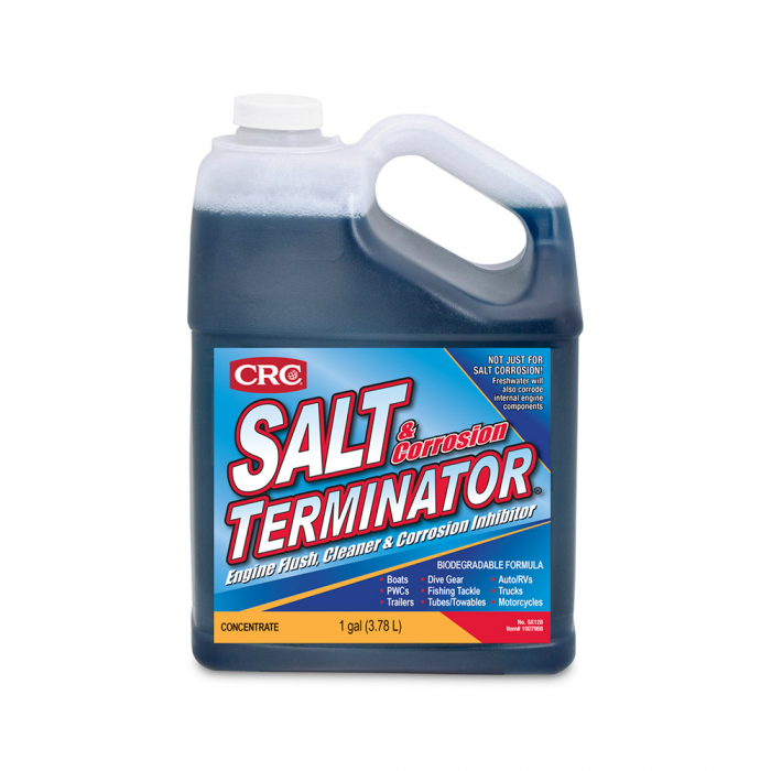 CRC SX128 Salt TerminatorA(R) Engine Flush, Cleaner & Corrosion Inhibitor - 1 Gallon