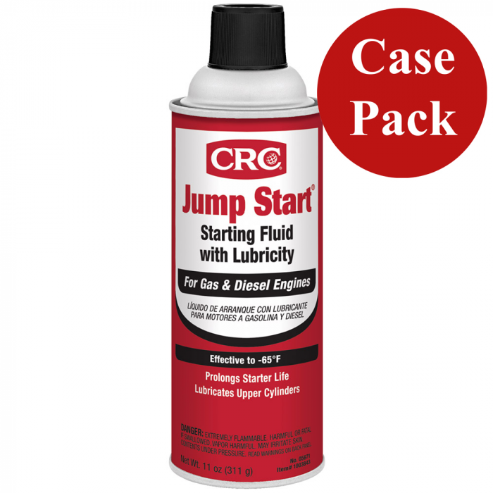 Crc Industries CRC Jump StartA(R) Starting Fluid w/Lubricity - 11oz - #05671 *Case of 12 - $83.99 at Everest