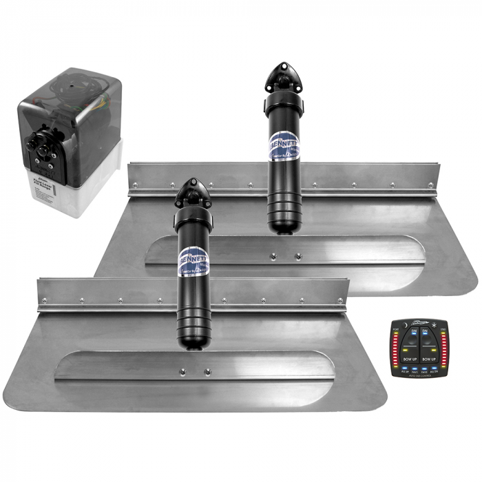 Bennett Marine Bennett 189ATP 18 x 9 Hydraulic Trim Tabs w/ATP - $1358.79 at Everest
