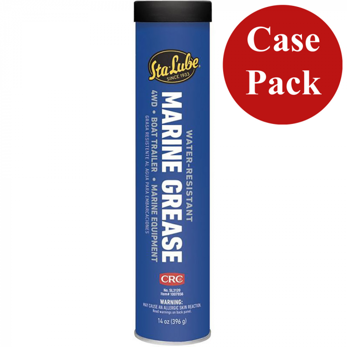 Crc Industries CRC Sta-Lube Marine Boat Trailer & 4x4 Wheel Bearing Grease - 14oz - #SL3120 *Case of 10 - $115.99 at Everest