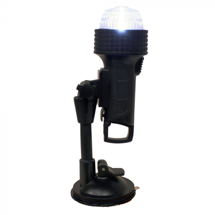 Aqua Signal Aqua Signal Series 27 Portable All-Round Light w/24 Pole C-Clamp, U-Bracket, Suction Cup & Inflatable Adapter - $49.95 at Everest