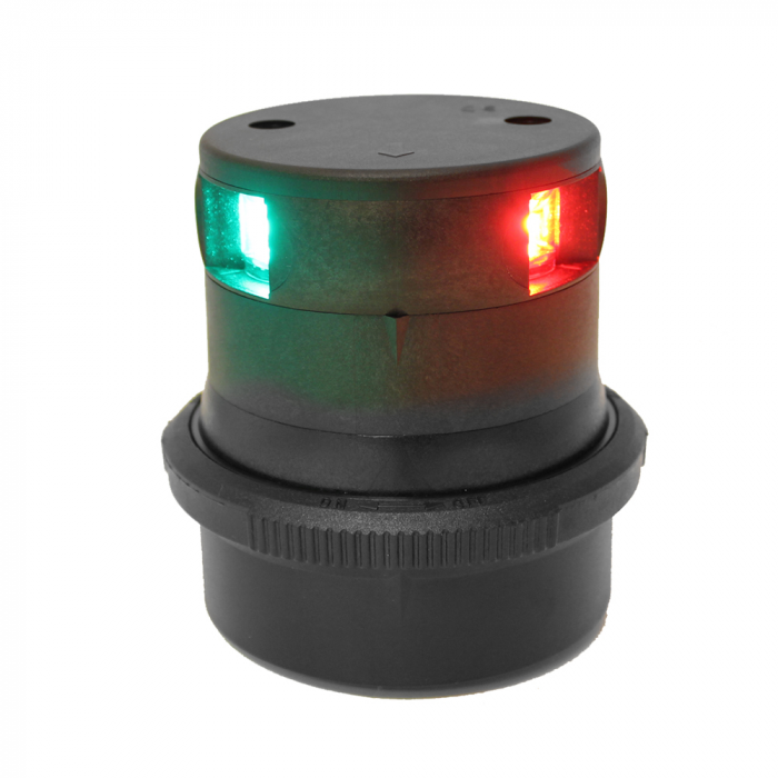 Aqua Signal Aqua Signal Series 34 Tri-Color Mast Mount LED Light - Black Housing - $239.95 at Everest