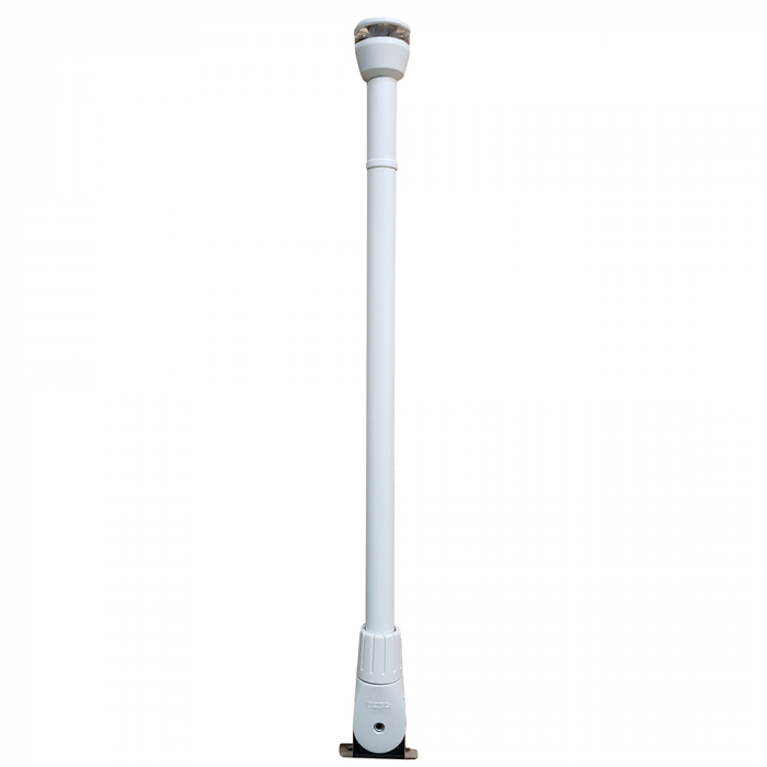 Aqua Signal Series 30 All-Round White Fold-Down Deck Mount LED Light w/40.5 Mounting Arm - White Housing