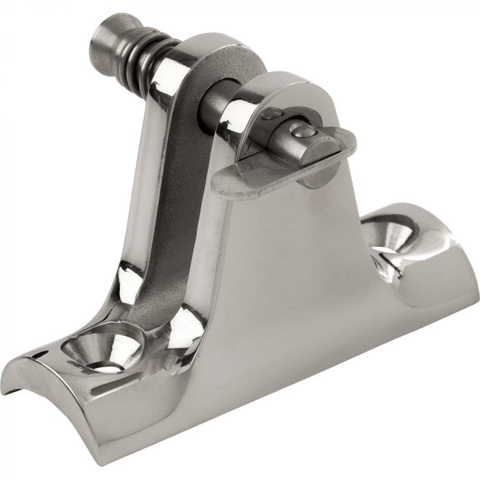 Sea-Dog Stainless Steel 90Adeg Concave Base Deck Hinge - Removable Pin