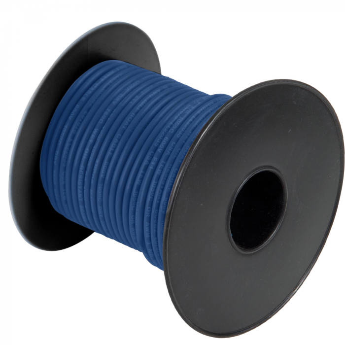Cobra Wire & Cable Cobra Wire 18 Gauge Flexible Marine Wire - Blue - 250' - $27.78 at Everest