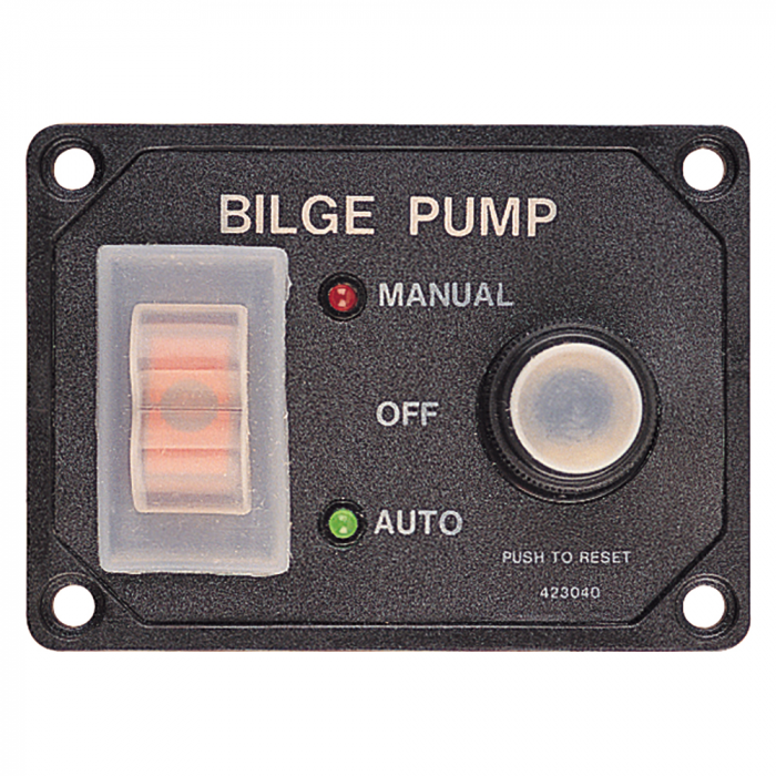 Sea-Dog Sea-Dog Splash Guard Bilge Pump Panel w/Circuit - $30.75 at Everest