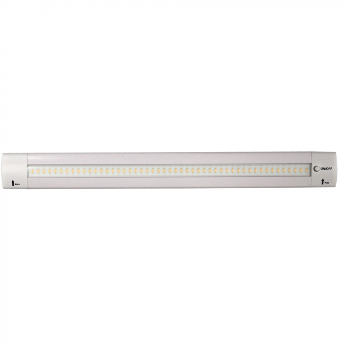 Lunasea 12 Adjustable Angle LED Light Bar - w/Push Button Switch - 12VDC - Warm White