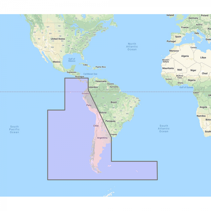 Furuno Furuno South America West Coast - Costa Rica to Chile to Falklands Vector Charts - Unlock Code - $250.00 at Everest