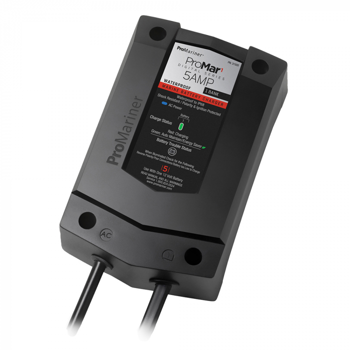 Pro Mariner ProMariner ProMar1 DS Digital - 5 Amp - 1 Bank Charger - $114.99 at Everest