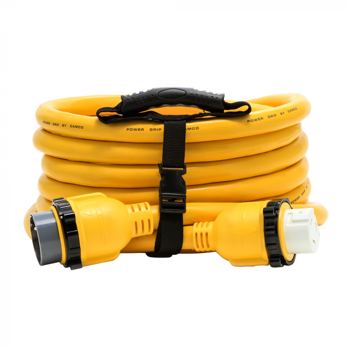 Camco Camco 50 Amp Power Grip Marine Extension Cord - 25' M-Locking/F-Locking Adapter - $425.49 at Everest