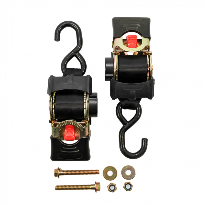 Camco Camco Retractable Tie Down Straps - 2 Width 5.5' Bolt On - $59.99 at Everest