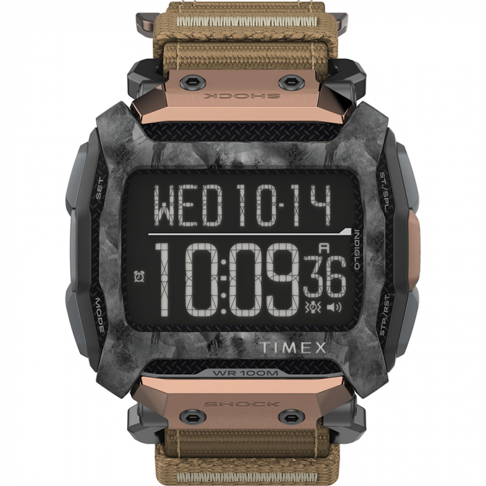 Timex Command 54mm - Black Case w/Black Fastwrap & Copper Accent