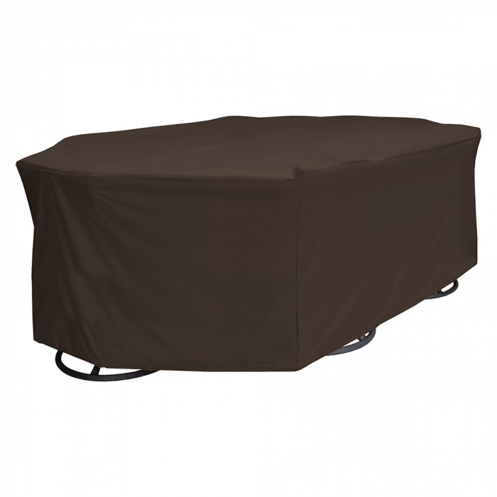 True Guard True Guard 6-Chair 600 Denier Rip Stop Patio Dining Set Cover - $89.99 at Everest