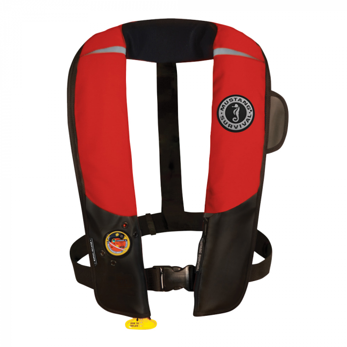 Mustang Survival Mustang Pilot 38 Inflatable PFD Manual - Red/Black - $199.99 at Everest