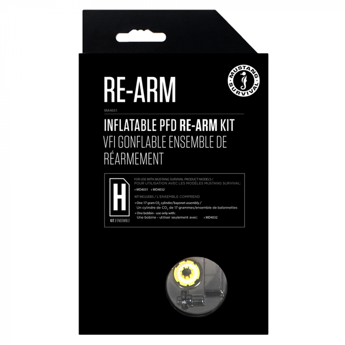 Mustang Survival Mustang Re-Arm Kit H - 17g Auto/Manual f/MIT 70 - $29.99 at Everest