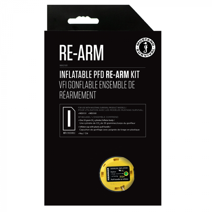 Mustang Survival Mustang Re-Arm Kit I - 33g Hammar Manual f/Pilot 38 - $39.99 at Everest