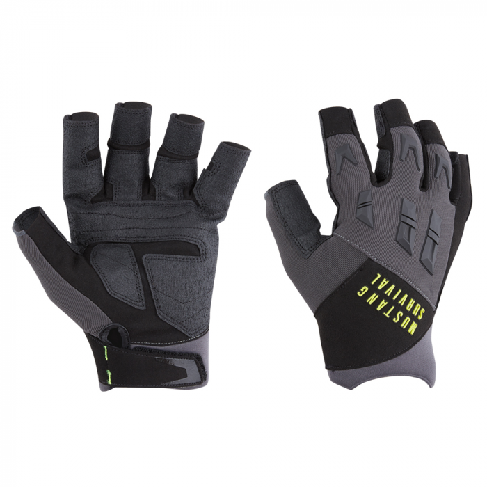 Mustang Survival Mustang EP 3250 Open Finger Gloves - Large - Grey/Black - $44.99 at Everest