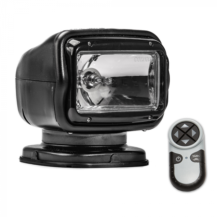 Golight Golight Radioray GT Series Permanent Mount - Black Halogen - Wireless Handheld Remote - $359.00 at Everest
