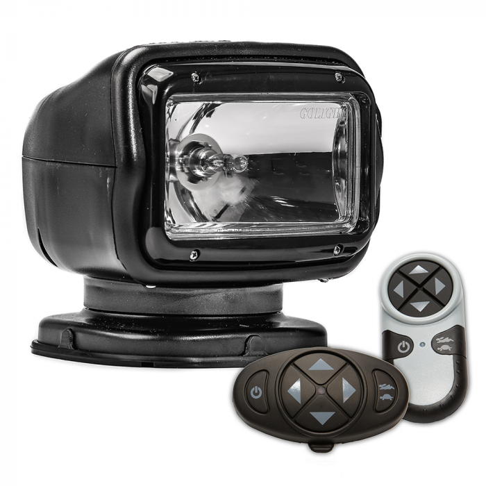 Golight Golight Radioray GT Series Permanent Mount - Black Halogen - Wireless Handheld & Wireless Dash Mount Remotes - $399.00 at Everest
