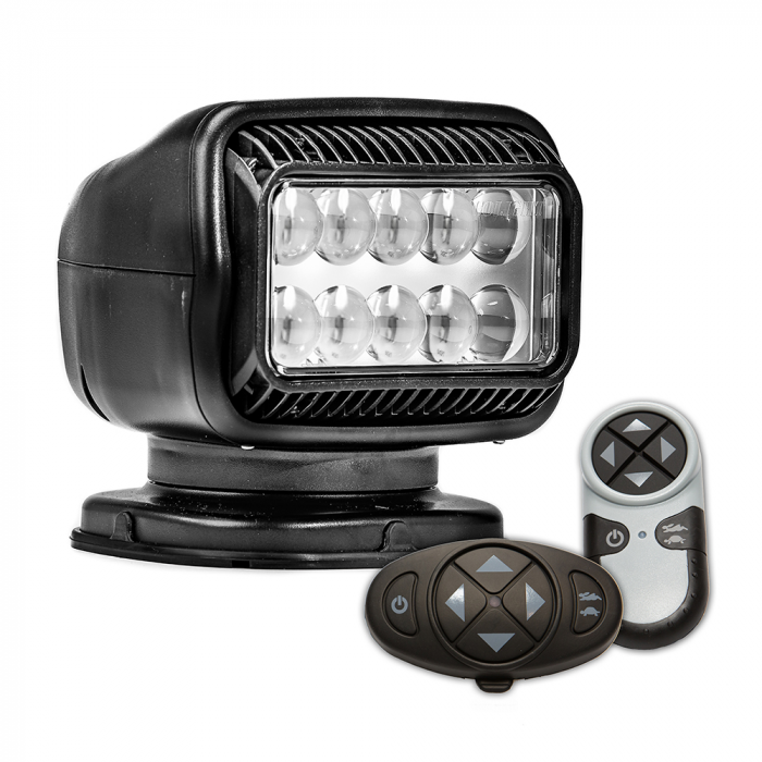 Golight Golight Radioray GT Series Permanent Mount - Black LED - Wireless Handheld & Wireless Dash Mount Remotes - $769.00 at Everest