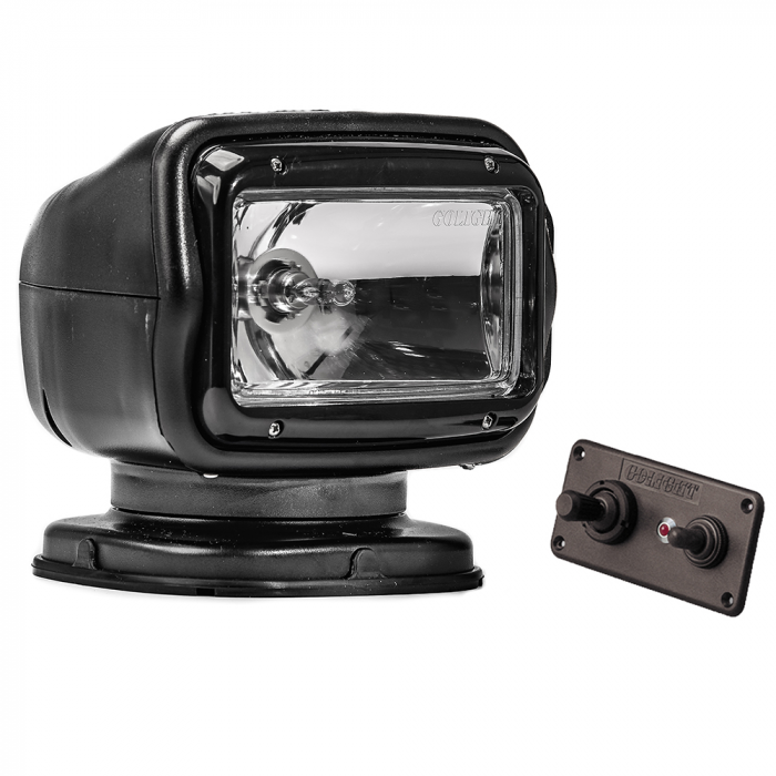 Golight Golight Radioray GT Series Permanent Mount - Black Halogen - Hard Wired Dash Mount Remote - $339.00 at Everest