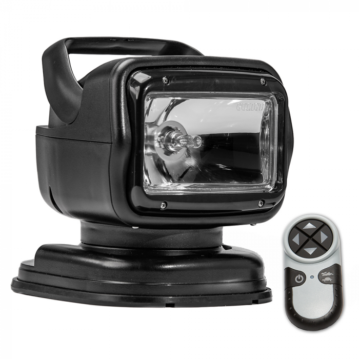 Golight Golight Radioray GT Series Portable Mount - Black Halogen - Wireless Handheld Remote Magnetic Shoe Mount - $389.00 at Everest