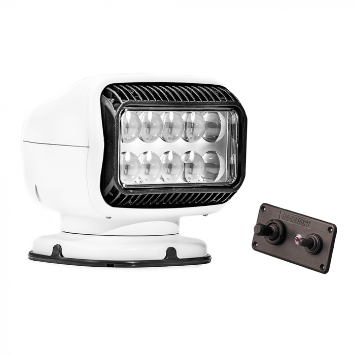 Golight Golight Radioray GT Series Permanent Mount - White LED - Hard Wired Dash Mount Remote - $649.00 at Everest