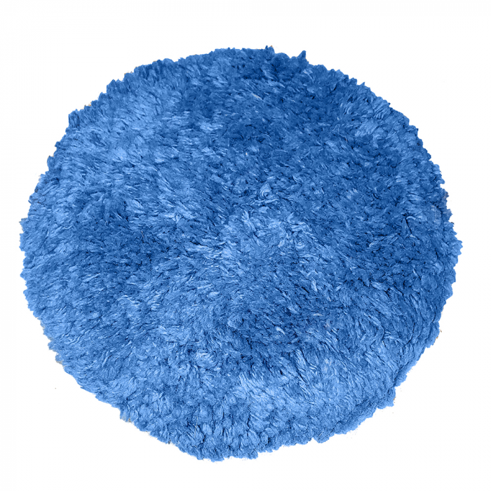 Presta Blue Blended Wool 9 Double-Sided Quick Connect Polishing Pad