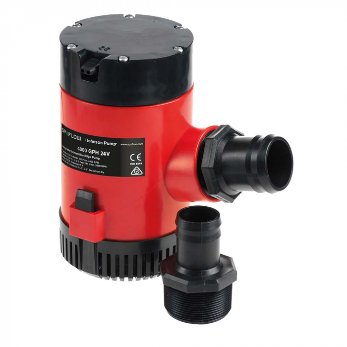 Johnson Pump Johnson Pump Heavy Duty Bilge Pump 4000 GPH - 24V - $309.52 at Everest