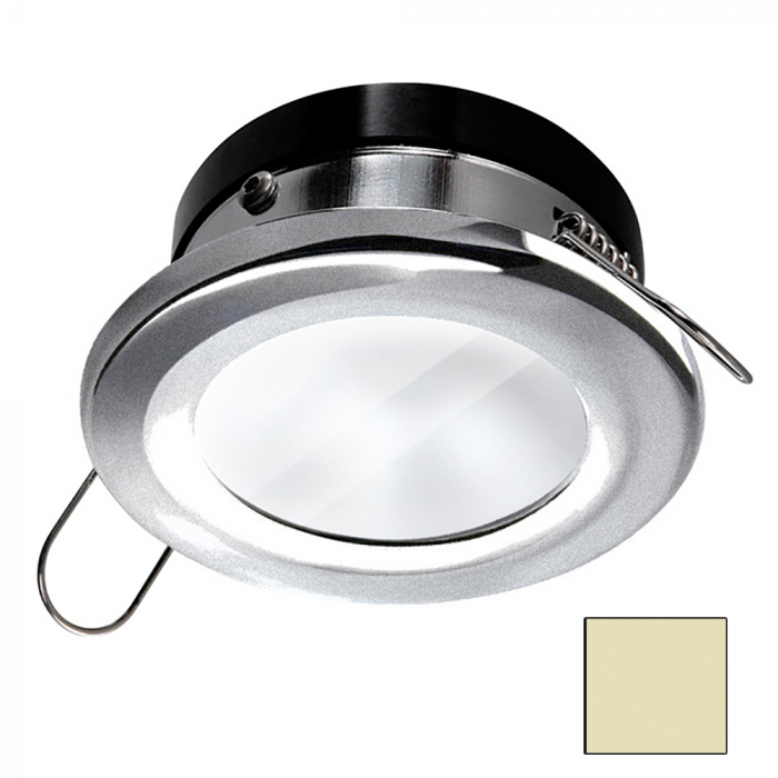 I2Systems Inc i2Systems Apeiron A1110Z Spring Mount Light - Round - Warm White - Brushed Nickel Finish - $120.00 at Everest