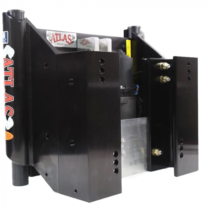 T-H Marine ATLAS(TM) 4 Set Back Hydraulic Jack Plate - Heavy Duty Black