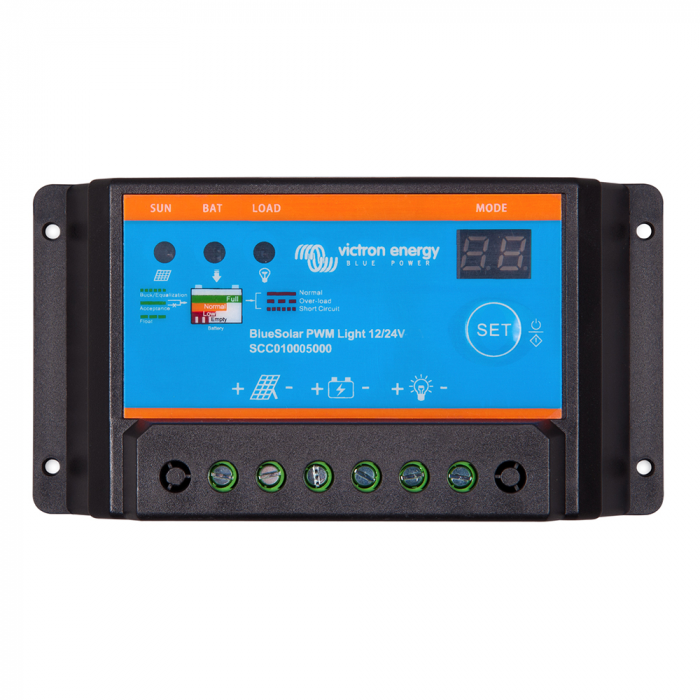 Victron Energy Victron BlueSolar PWM-Light Charge Controller - 12/24V - 20AMP - $46.00 at Everest