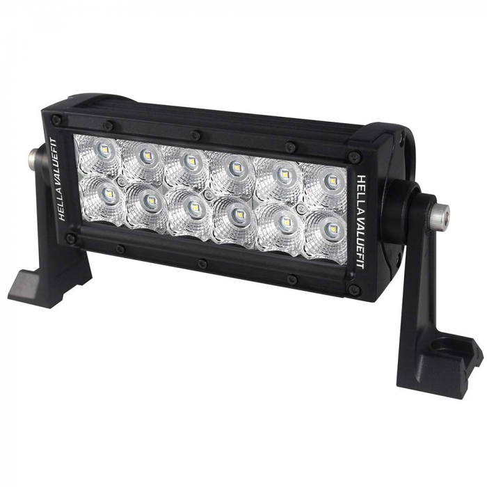 Hella Marine Hella Marine Value Fit Sport Series 12 LED Flood Light Bar - 8 - Black - $151.11 at Everest