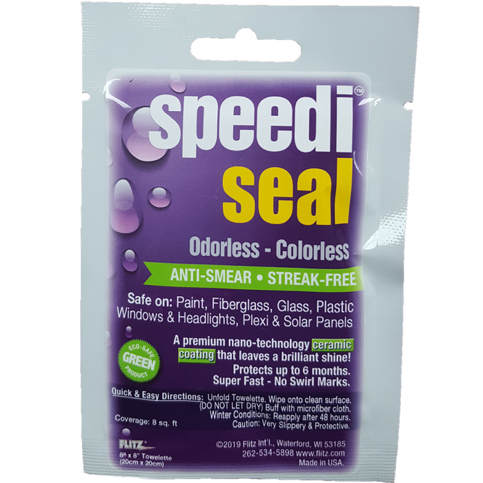 Flitz Flitz Speedi Seal 8 x 8 Towelette Packet - $4.99 at Everest